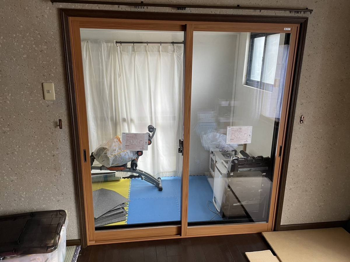 カワカの銚子市　内窓　断熱　リフォーム　インプラス　住宅省エネ支援事業　窓口の施工後の写真1