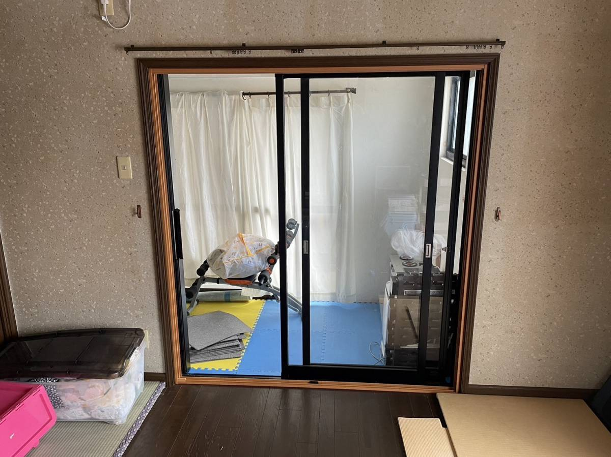カワカの銚子市　内窓　断熱　リフォーム　インプラス　住宅省エネ支援事業　窓口の施工前の写真1