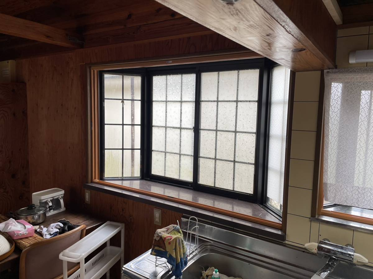 カワカの銚子市　内窓　断熱　リフォーム　インプラス　住宅省エネ支援事業　窓口の施工前の写真1