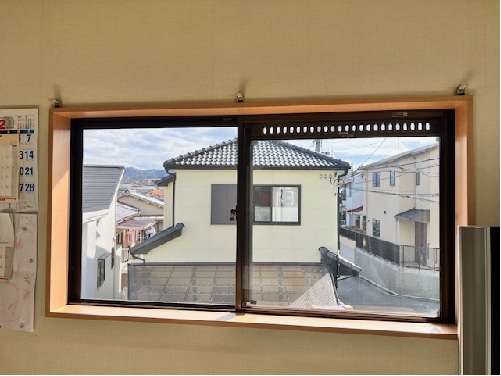 作州トーヨー住器の内窓(インプラス)の取り付けの施工事例詳細写真15