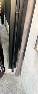 作州トーヨー住器のお家の外観に合わせたお洒落でスタイリッシュなカーポートの施工事例詳細写真2