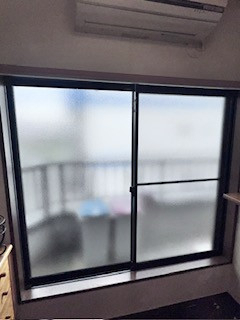 作州トーヨー住器の内窓（インプラス）の取付の施工前の写真1