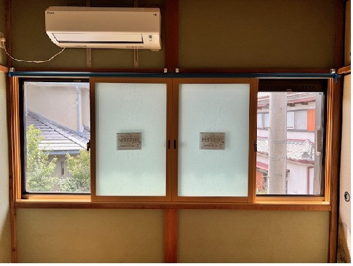 作州トーヨー住器の内窓(インプラス)の取り付けの施工後の写真1