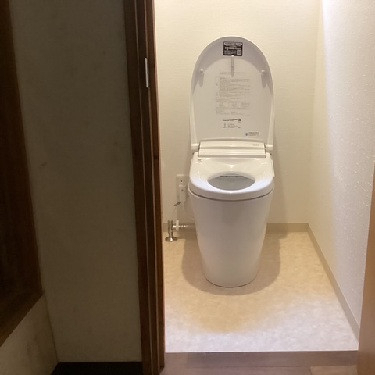 作州トーヨー住器のトイレのリフォームの施工後の写真3