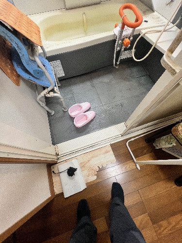 作州トーヨー住器の浴室のリフォームの施工前の写真2