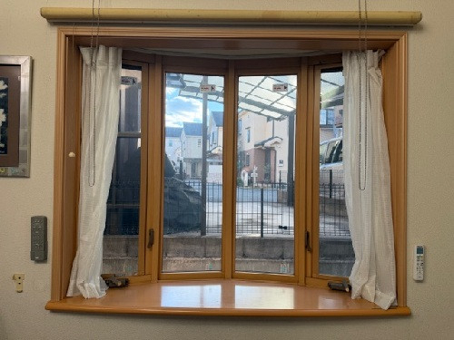 作州トーヨー住器の今年度の補助金を利用して二重窓（インプラス）を取り付けたい！の施工前の写真1