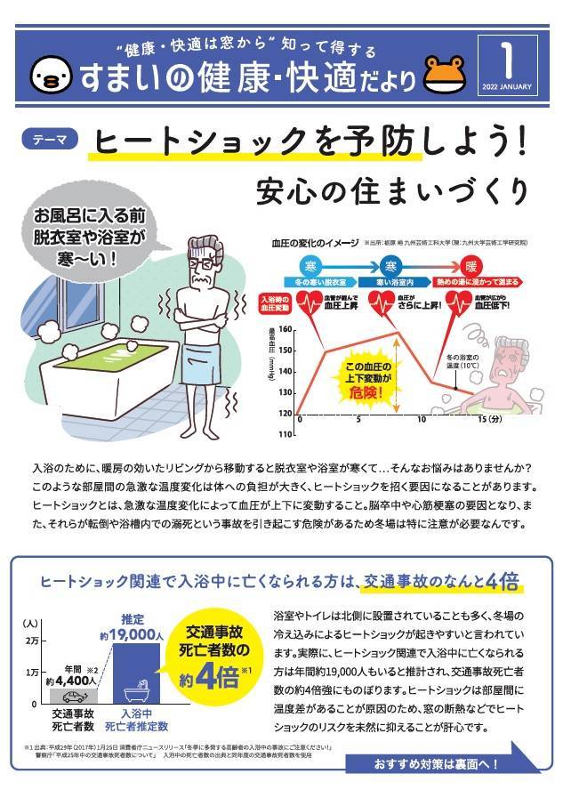 すまいの健康・快適だより12月号 窓エコSENSHO 茨木店のブログ 写真1