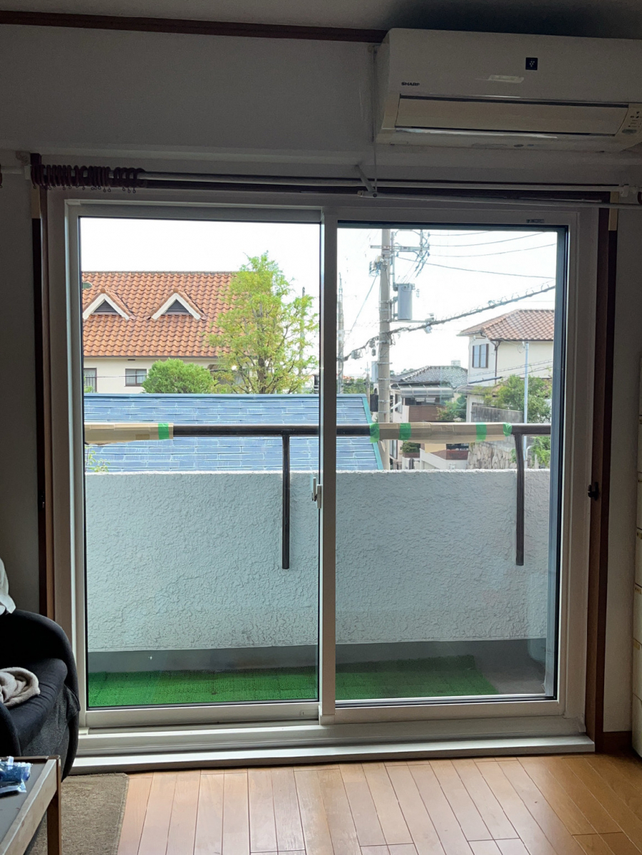 窓エコSENSHO 茨木店のN市Iさま邸　リプラスカバー工法（外窓取替）インタビューをさせていただきましたの施工後の写真2