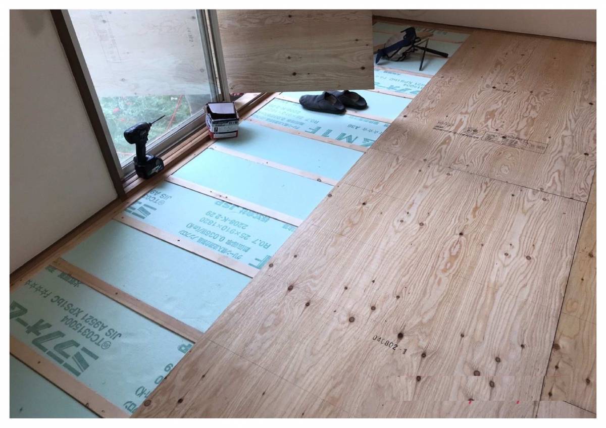海老名トーヨー住器の畳からフローリングへ床リフォームの施工前の写真2