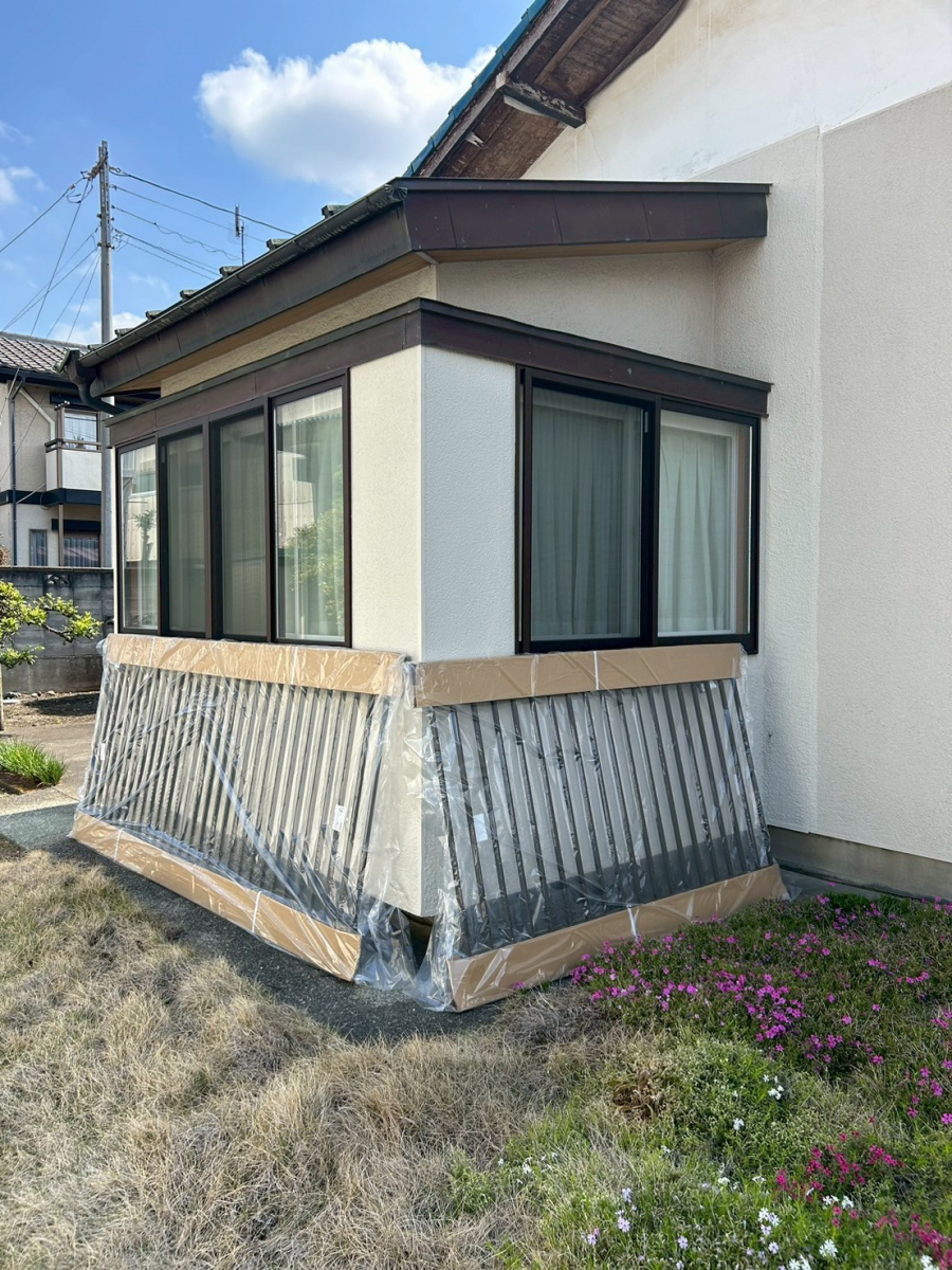 海老名トーヨー住器の”防犯対策をしよう!” アルミ面格子取付 施工例の施工前の写真3