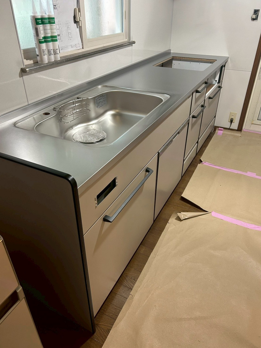 海老名トーヨー住器の海老名市　キッチン施工例「思い描いたキッチンが完成しました！」の施工後の写真3