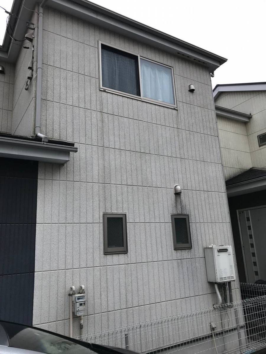 海老名トーヨー住器の後からシャッターがつけたい・・・文化シャッターマドマスターの施工前の写真2