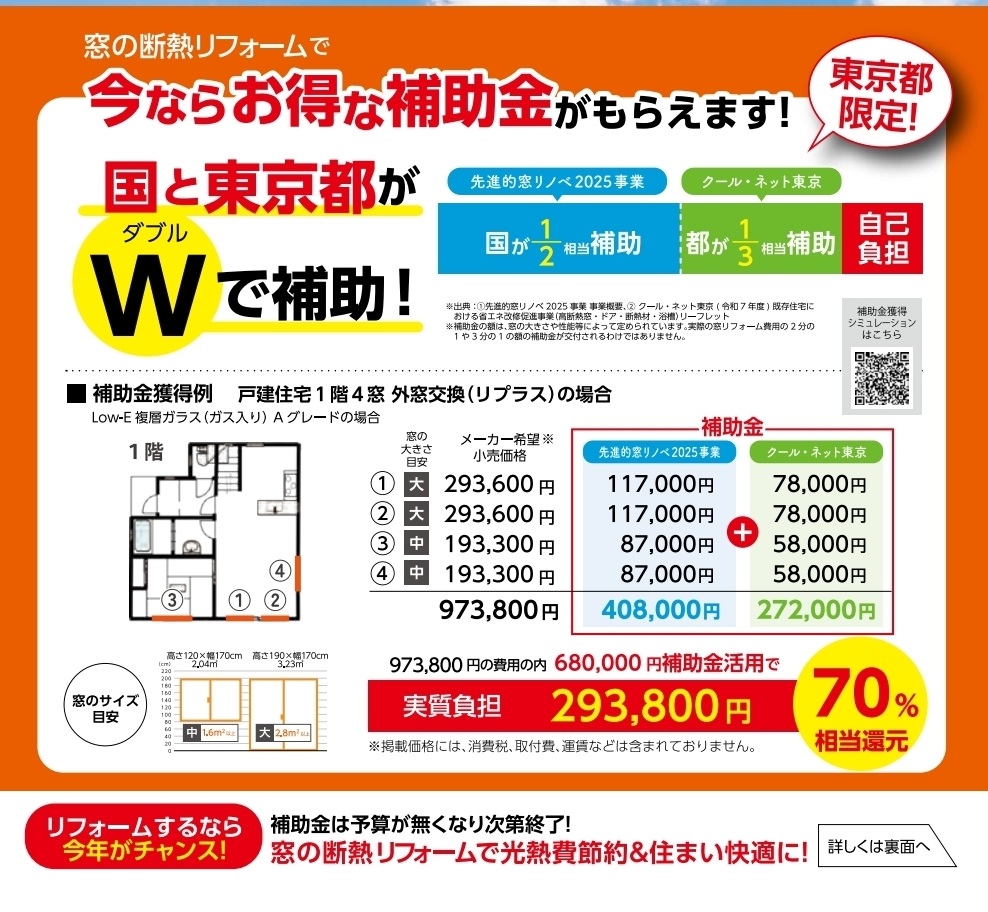 東京都にお住まいの方へ/リプラス リバーアルミトーヨー住器のイベントキャンペーン 写真1
