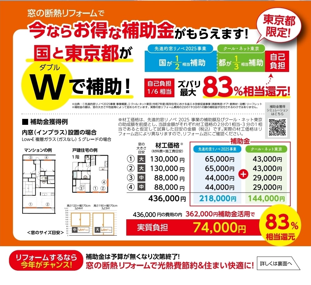 東京都にお住いの方へ/インプラス リバーアルミトーヨー住器のイベントキャンペーン 写真1