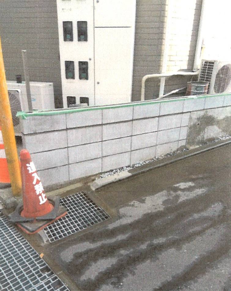 リバーアルミトーヨー住器の横浜市　ブロック・フェンス取替の施工後の写真1