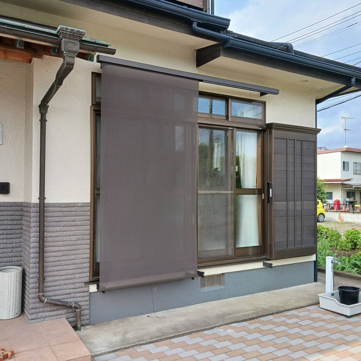 リバーアルミトーヨー住器の相模原市 日除け対策の施工後の写真1
