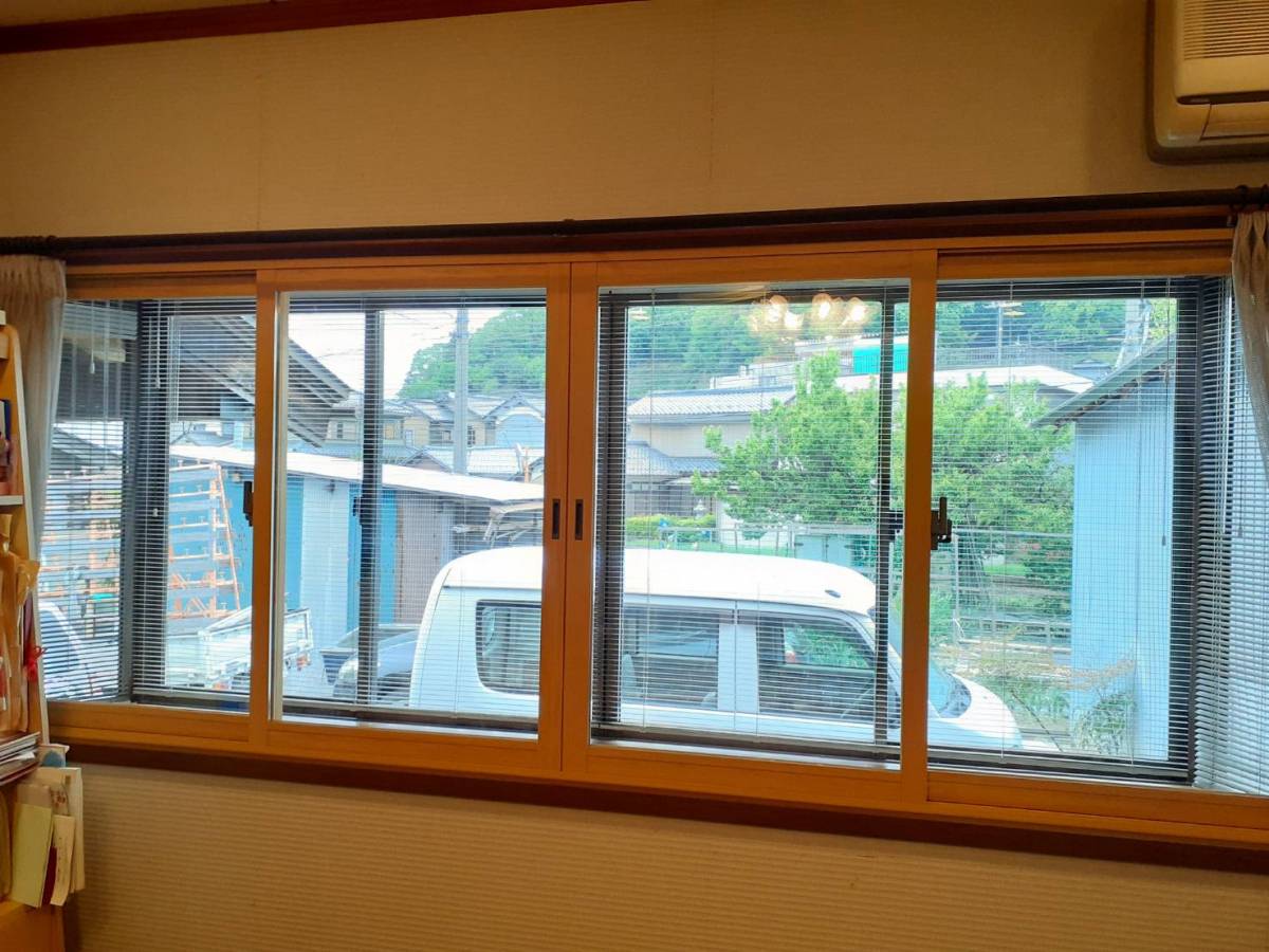 押田屋の内窓を取り付けさせていただきました！！の施工後の写真1