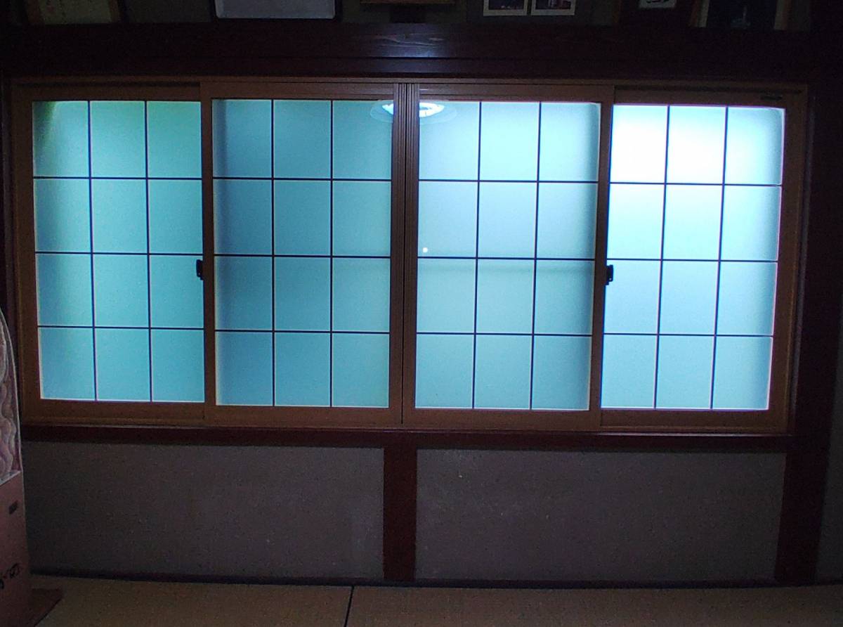 押田屋の和室に内窓取付させていただきましたの施工後の写真1