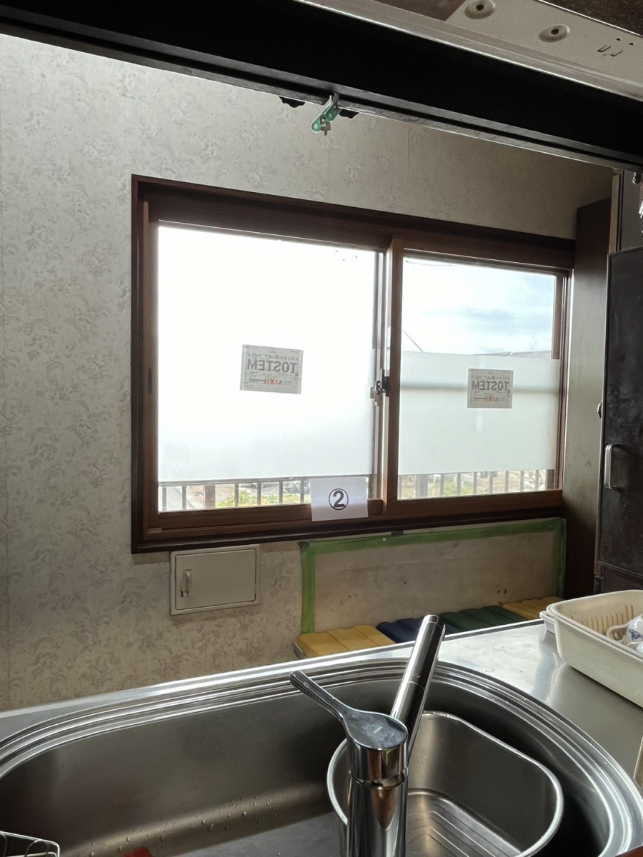 押田屋の内窓取付　　補助金対象の施工後の写真1
