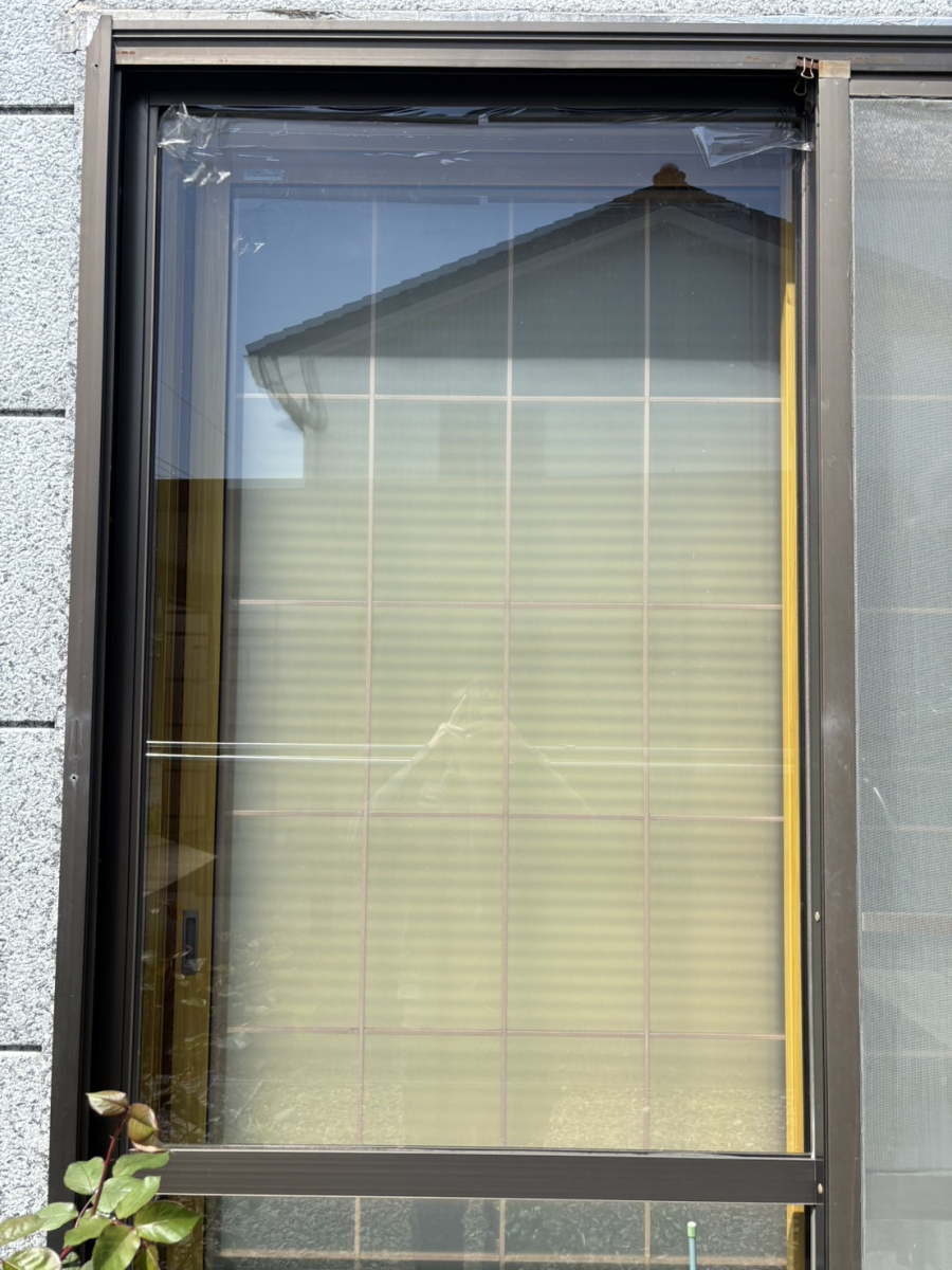 押田屋の経年劣化で千切れてしまったビートを取替えさせていただきました!の施工前の写真1