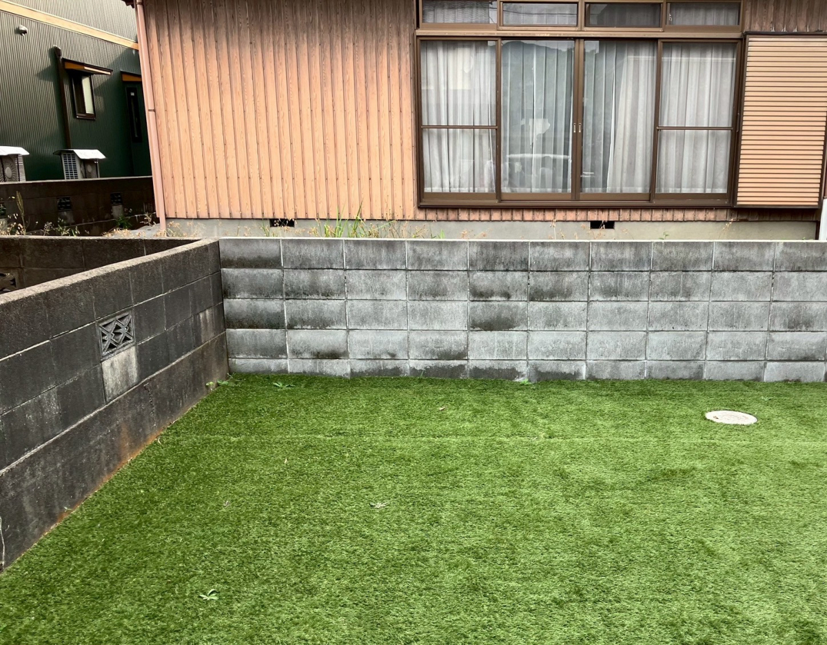押田屋の物置設置で収納力アップ!の施工前の写真1