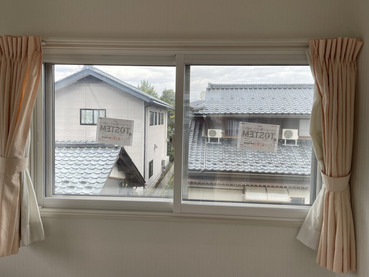押田屋の省エネ対策に内窓を取り付けしました。の施工後の写真1