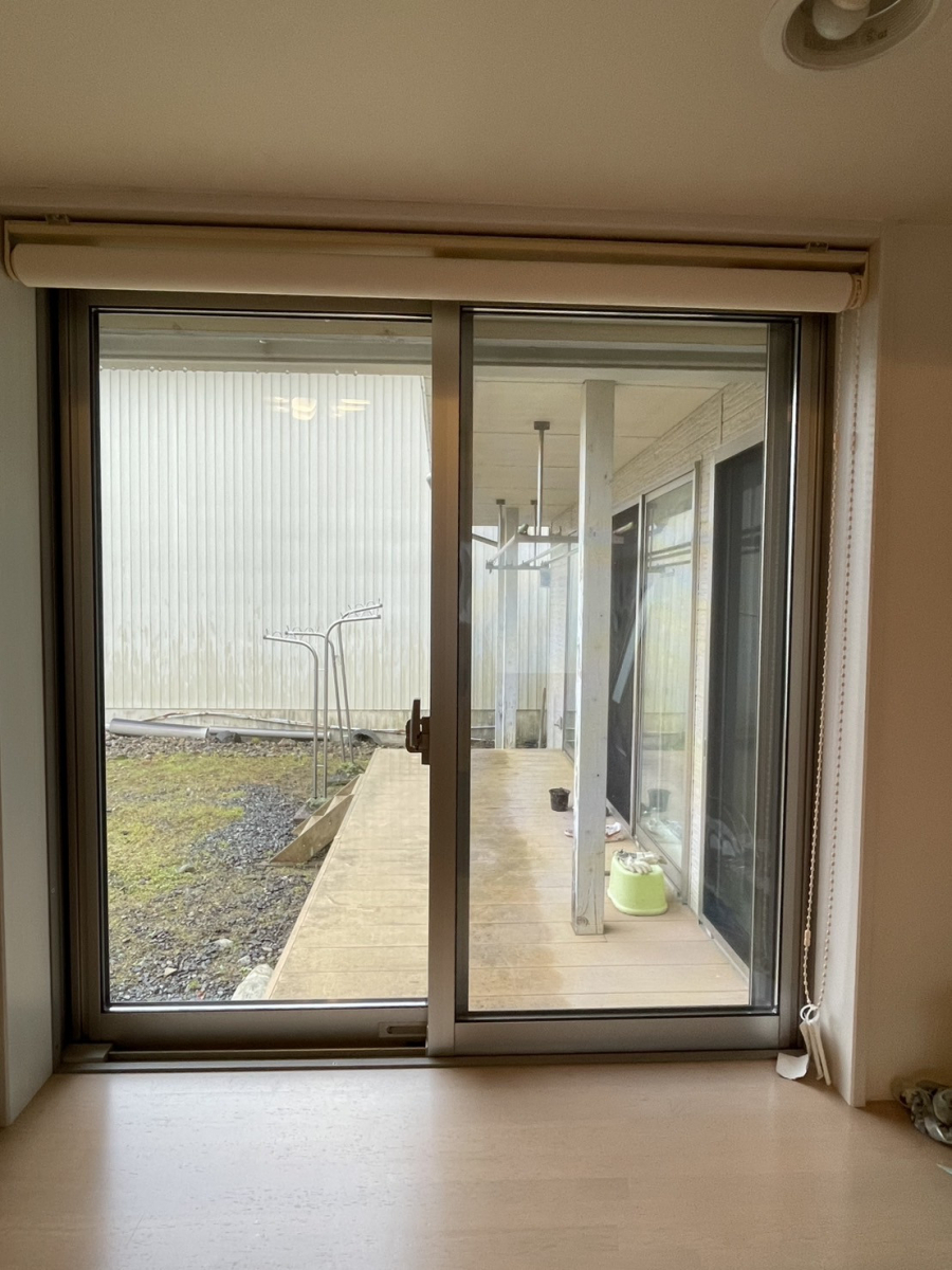押田屋の結露軽減効果のある内窓を取り付けましたの施工前の写真1