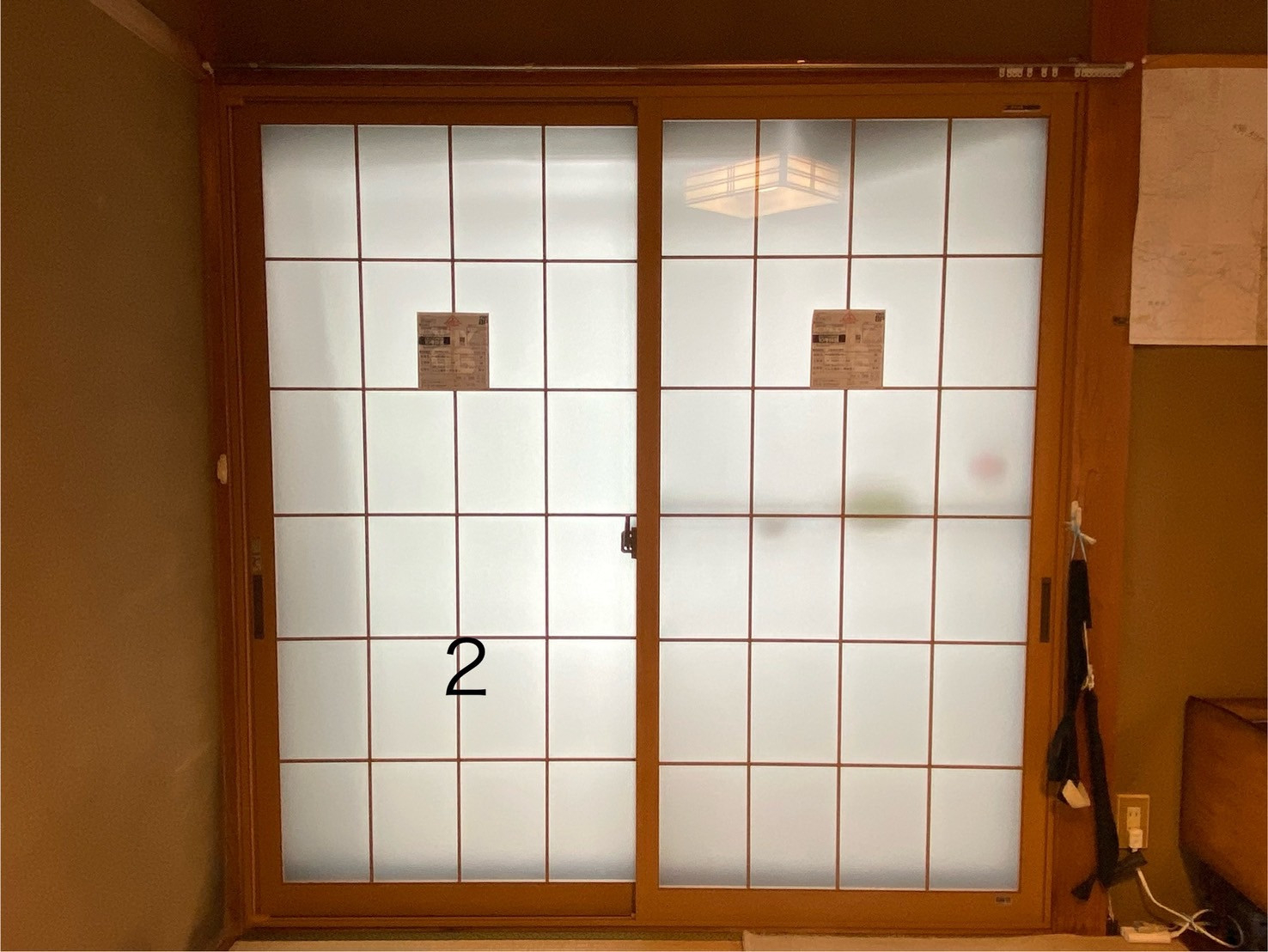 押田屋の和障子風内窓の取付で断熱性向上の施工後の写真2