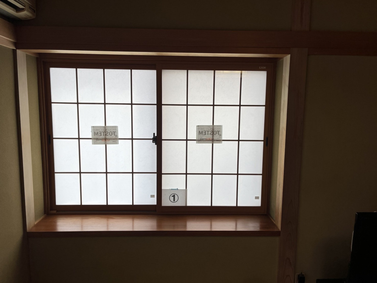 押田屋の和室の快適リノベ✧ ʻ内窓インプラスʼ で断熱＆防音UP！の施工後の写真1