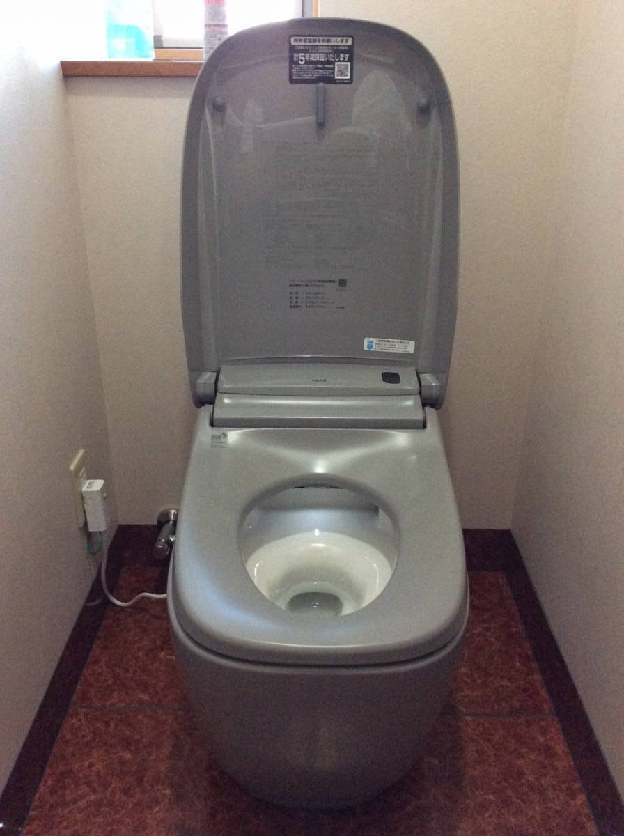押田屋のトイレ取替の施工後の写真1