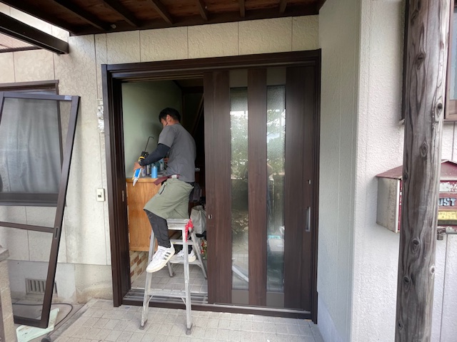 唐津トーヨー住器の玄関リフォームの施工事例詳細写真4