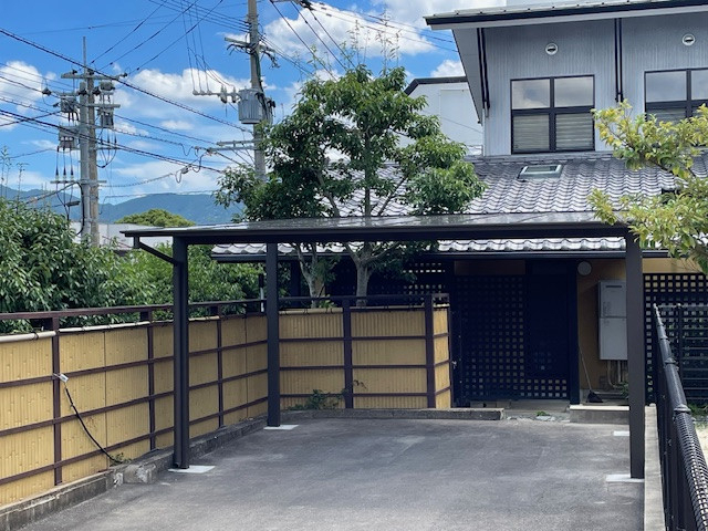 唐津トーヨー住器の雨天時でも雨に濡れないようにの施工後の写真1