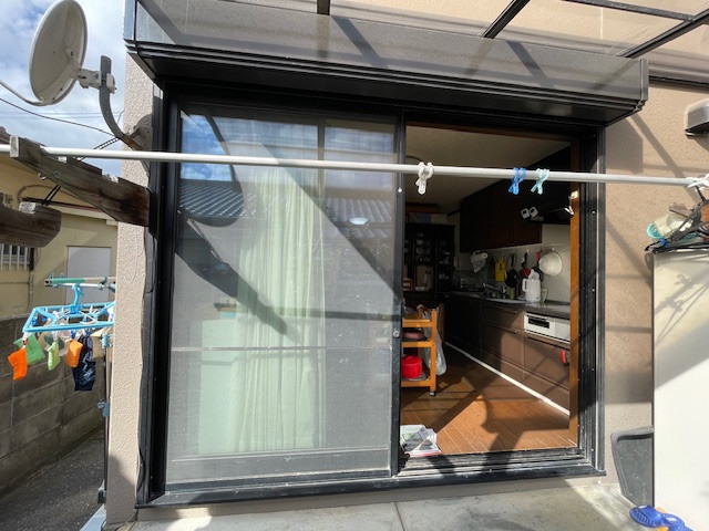 唐津トーヨー住器の唐津市 窓リフォーム A様邸の施工前の写真1
