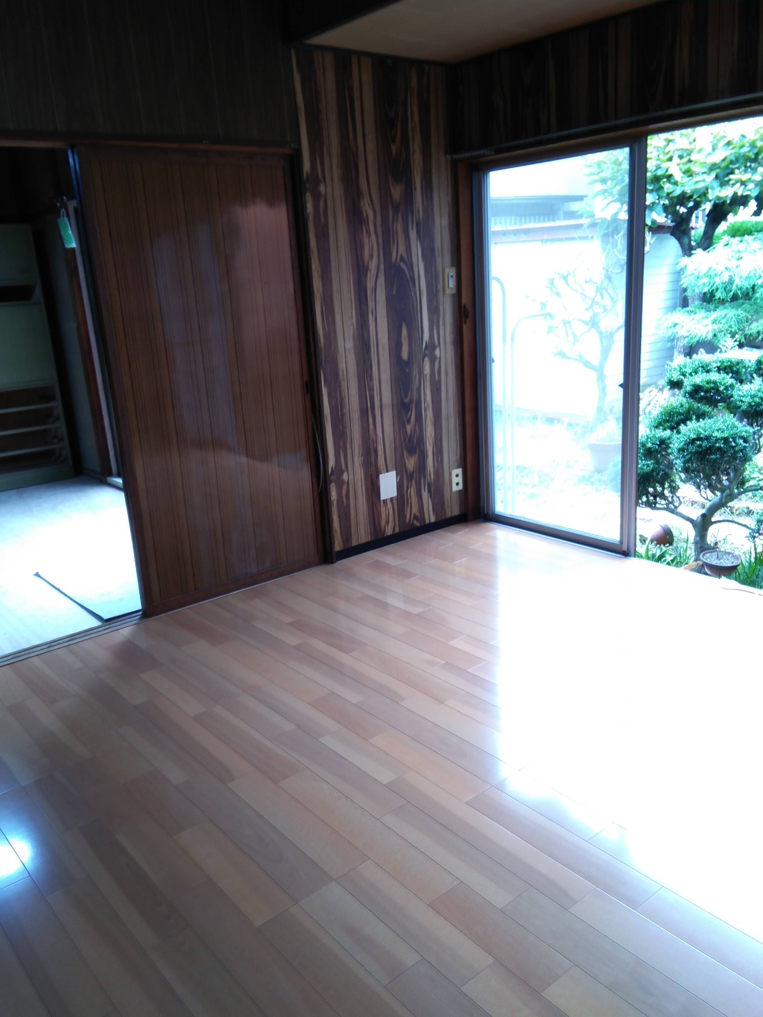 床の張替工事 ウチヤマのブログ 写真1
