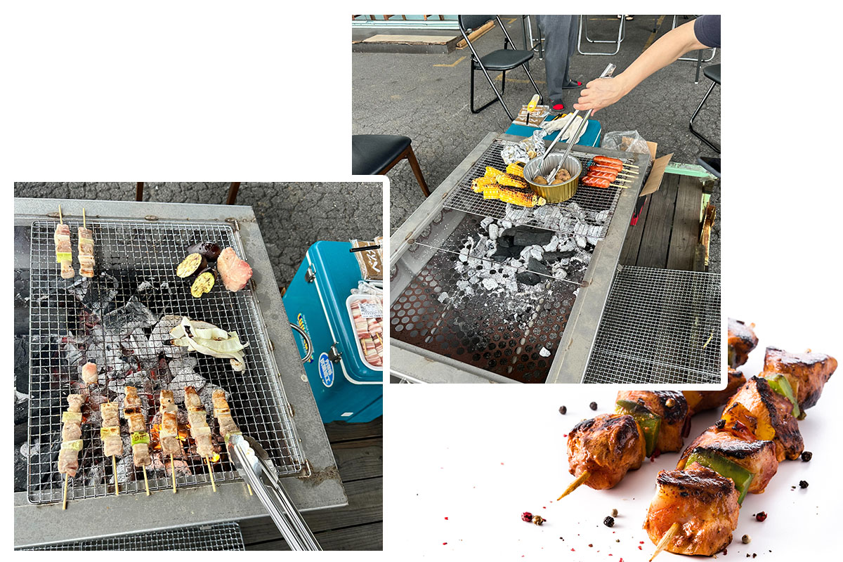 夏季休業前の暑気払い！社員でバーベキューを楽しみました ウチヤマのブログ 写真2
