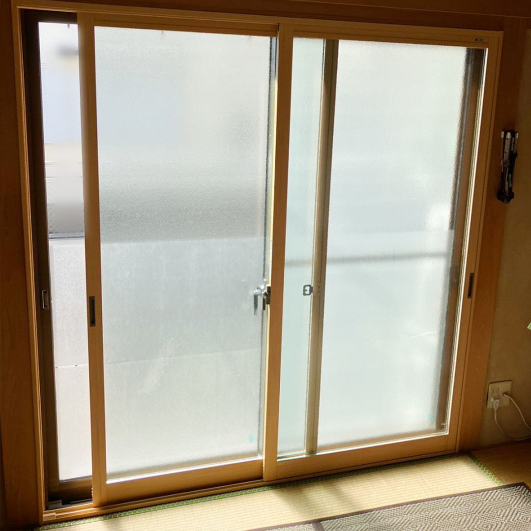 ウチヤマの結露・カビのお悩み解消！和室の掃き出し窓を断熱リフォーム【健康で快適な暮らし】の施工後の写真1