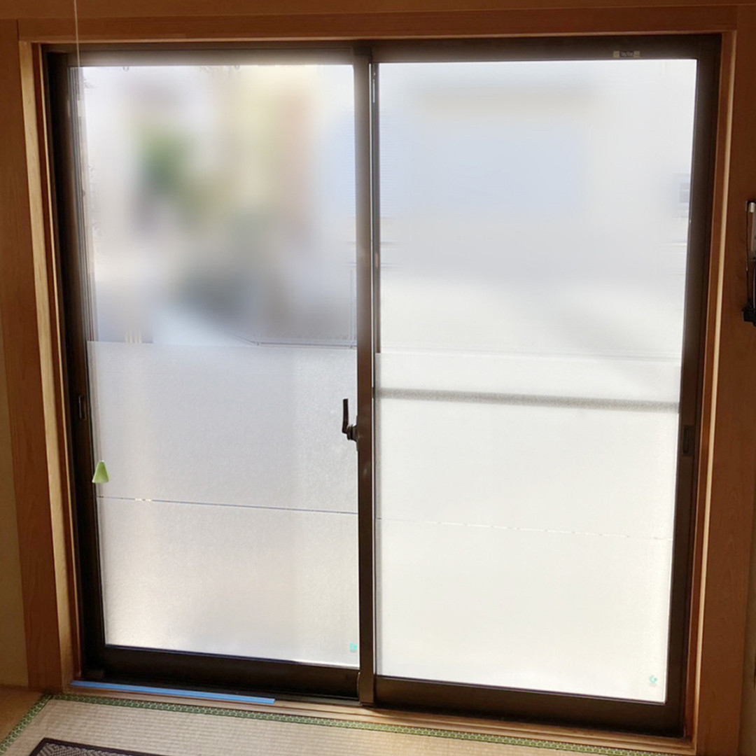 ウチヤマの結露・カビのお悩み解消！和室の掃き出し窓を断熱リフォーム【健康で快適な暮らし】の施工前の写真1