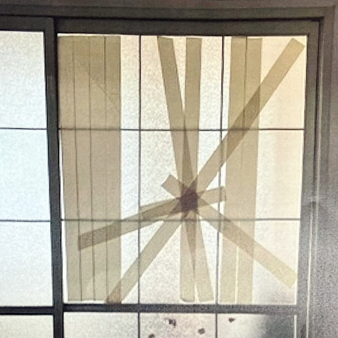 ウチヤマの製造中止の2mmガラスを、割れないアクリルパネルで解決！【健康で快適な暮らし】の施工前の写真1