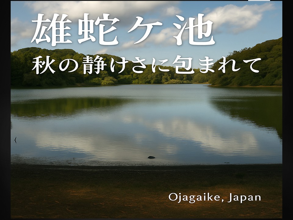 🪶雄蛇ヶ池　秋の静けさに包まれて 杉山トーヨー住器のブログ 写真1