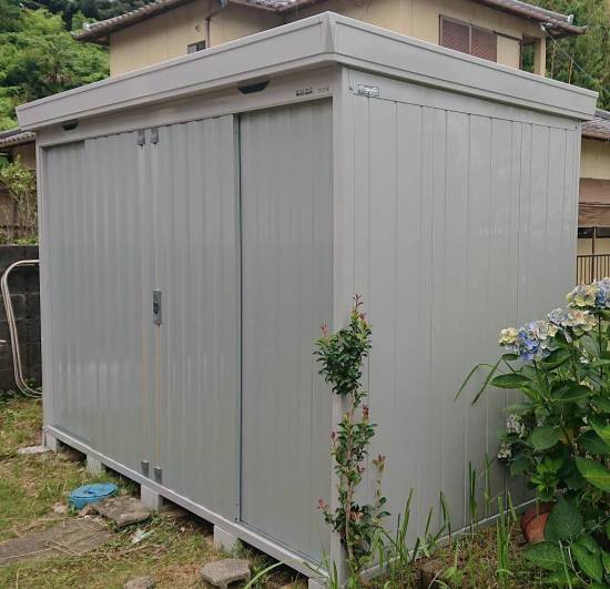 杉山トーヨー住器の物置取替施工事例写真1