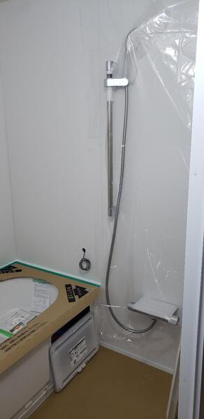 杉山トーヨー住器のバスルーム取付ました。の施工後の写真1