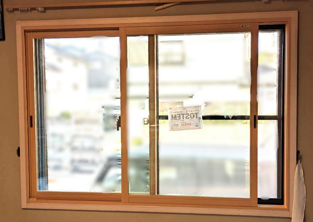 杉山トーヨー住器の🪟窓断熱リフォーム（LIXIL インプラス）の施工後の写真1