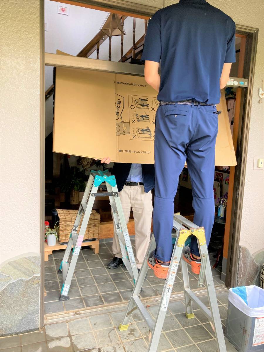 杉山トーヨー住器の玄関取替ましたの施工後の写真2