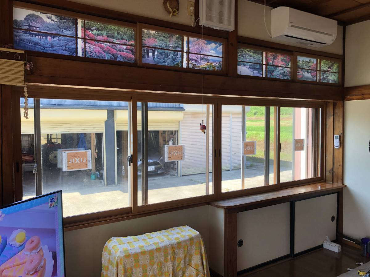 小野寺トーヨー住器のLIXIL 内窓の施工後の写真1