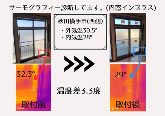 小野寺トーヨー住器のサーモグラフィー診断施工事例写真1