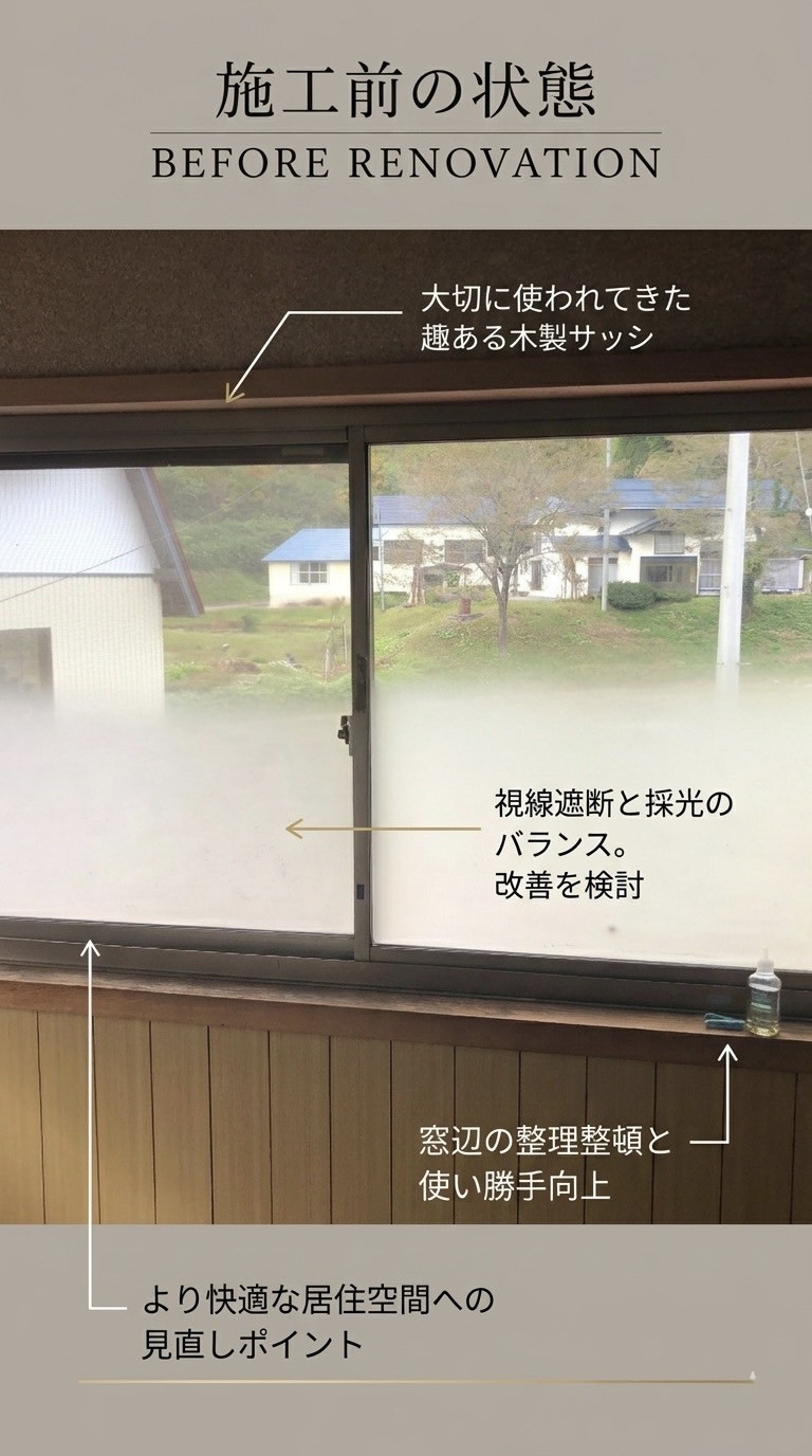 小野寺トーヨー住器のYOKOTE【2026年補助金】LIXILインプラスで快適断熱リフォーム！の施工前の写真1