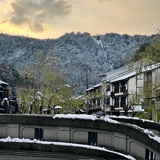 城崎  カニ 雪景色 塚本住建のブログ 写真3