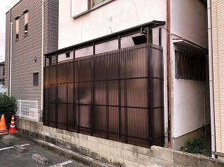 塚本住建の囲い工事の施工後の写真1