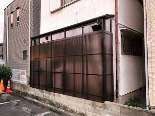 塚本住建の囲い工事施工事例写真1