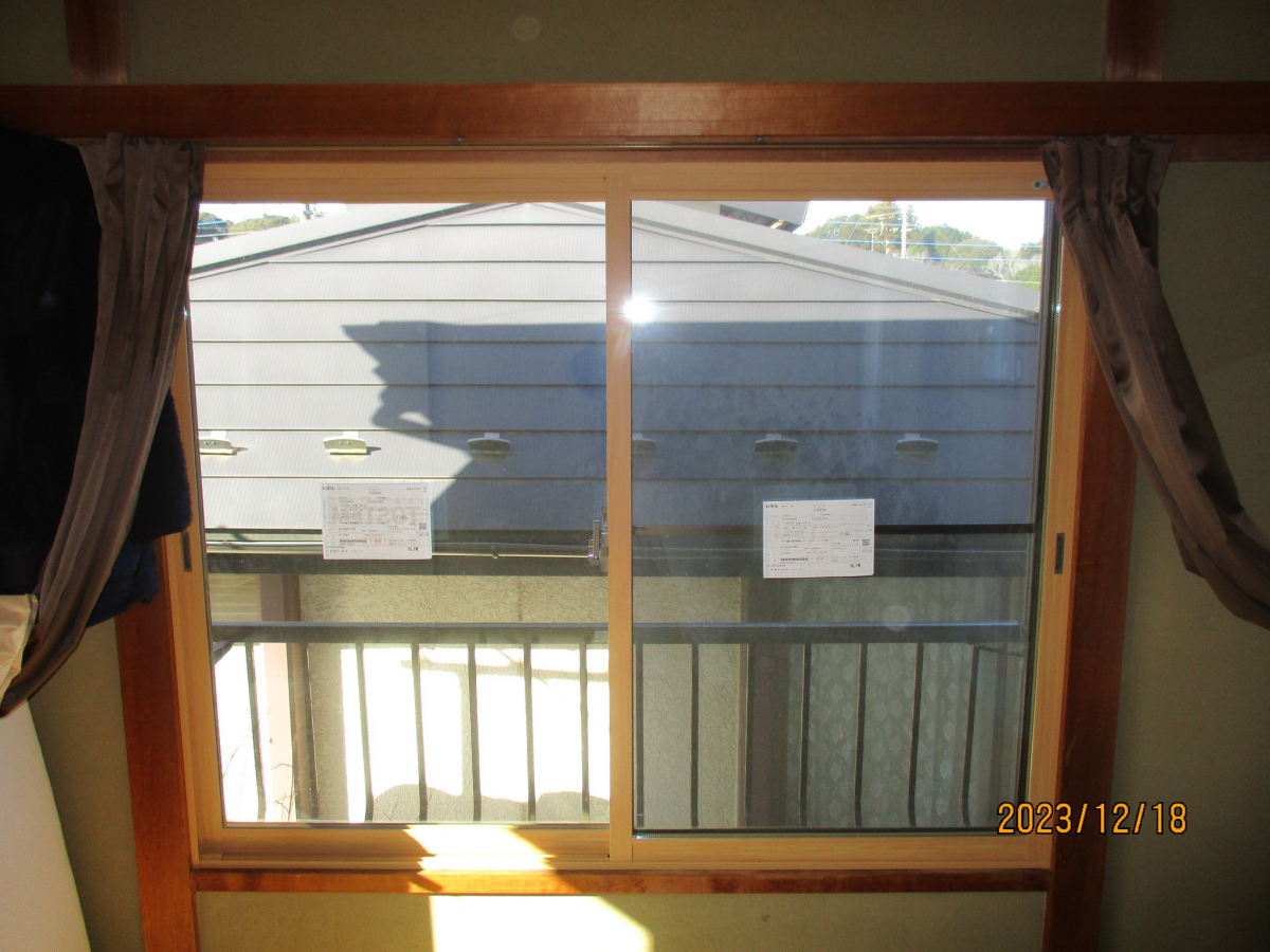 十倉トーヨー住器の先進的窓リノベ事業を活用して、内窓を安く取り付けました。の施工後の写真3